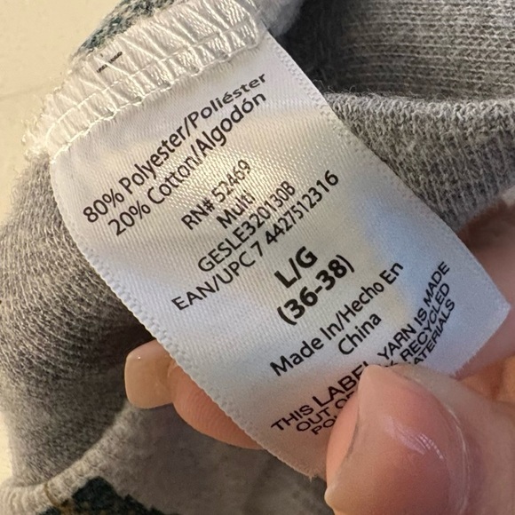 George Men's Holiday 🎄Thermal 2 Piece Pajama Set | Size L | Festive Waffle Knit - Picture 9 of 12